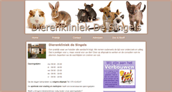 Desktop Screenshot of dierenkliniekdesingels.nl